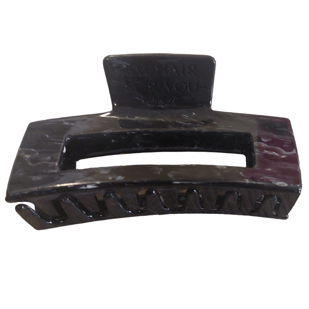 Soft Grip Claw Clips Black