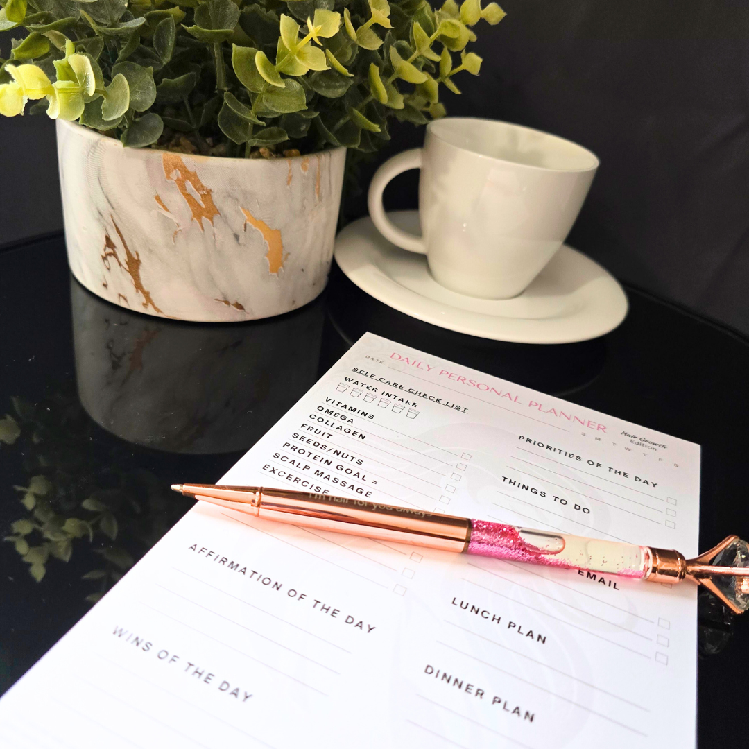 Daily Hair Growth Tracker & Ritual Planner