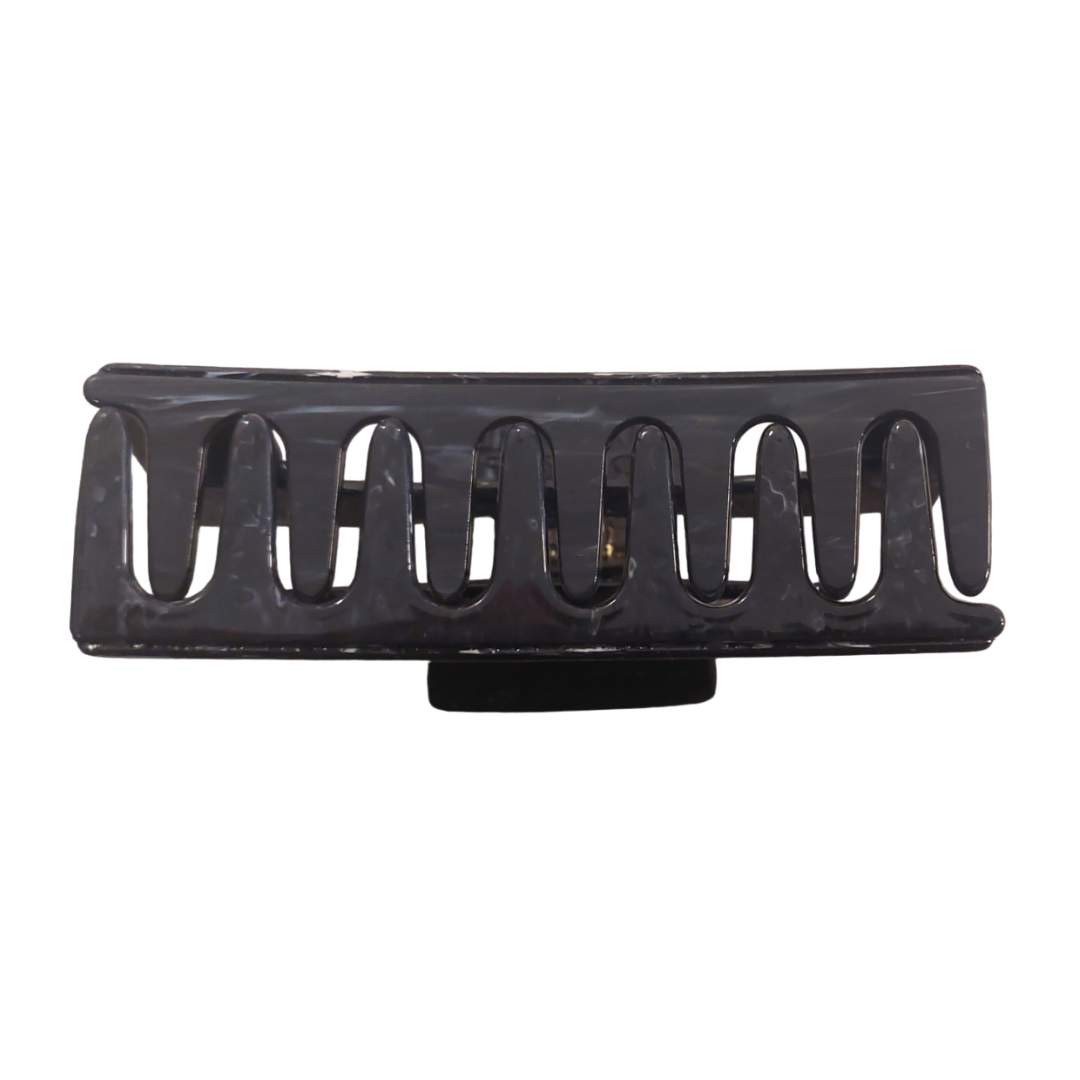 Soft Grip Claw Clips Black