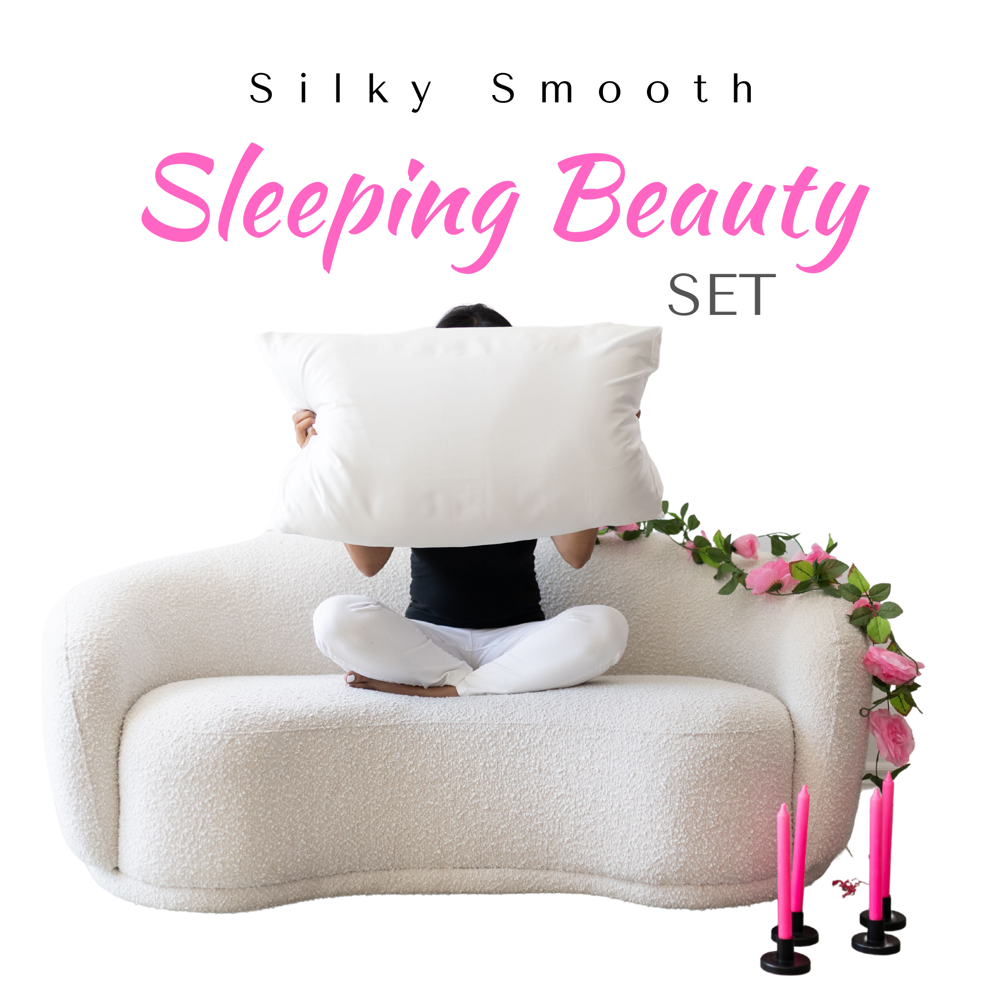 100% Mulberry Silk Sleep Ritual Pillowcase - Set of 2