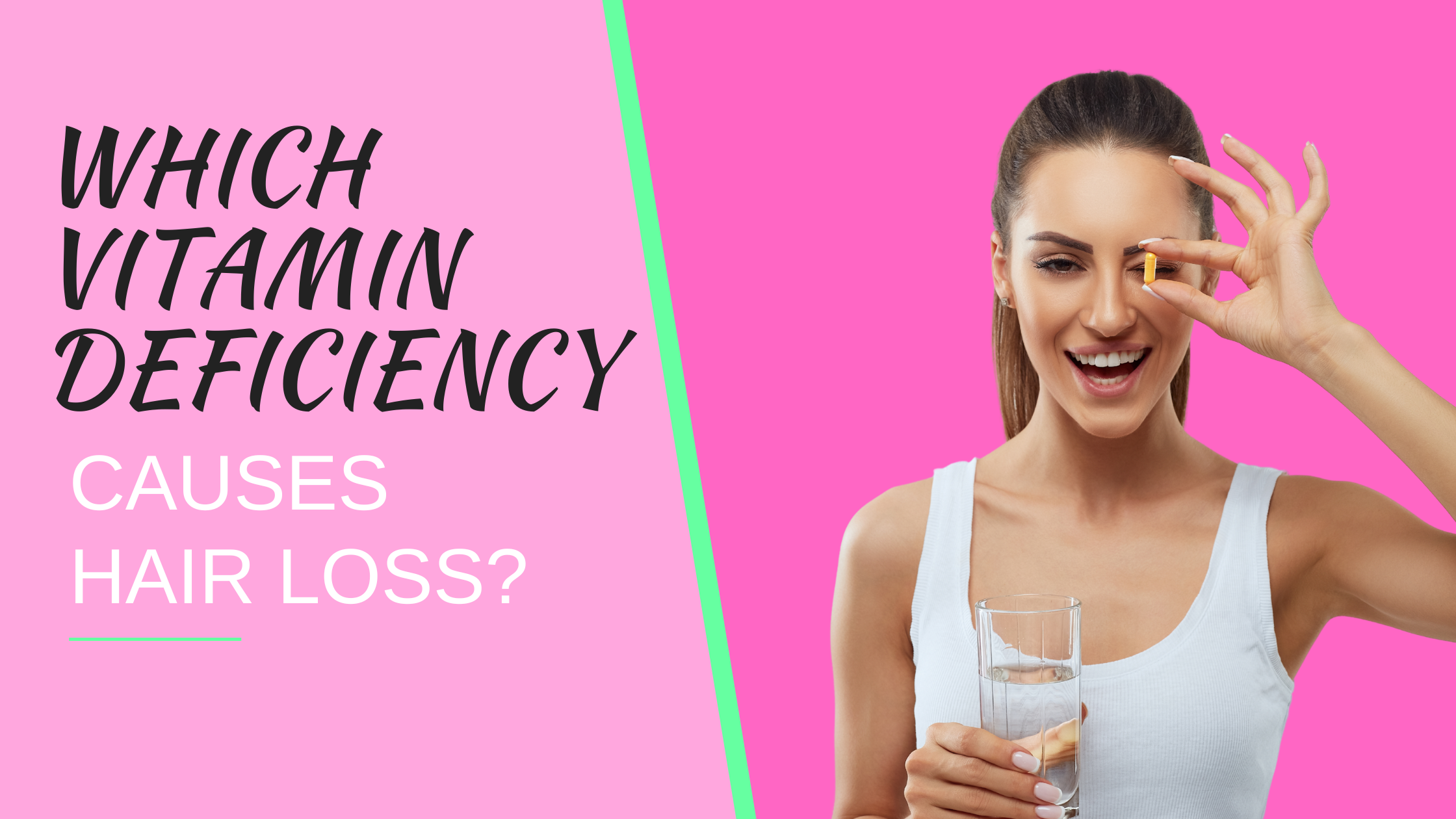 Which vitamin deficiency causes hair loss?