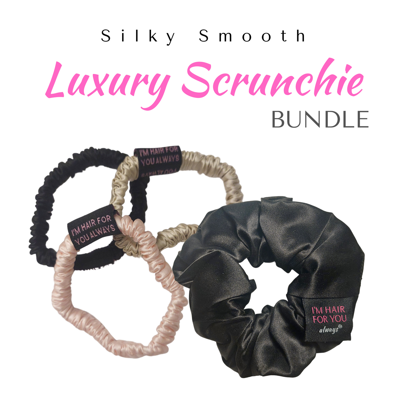 Silky Smooth - Luxury Scrunchie Bundle